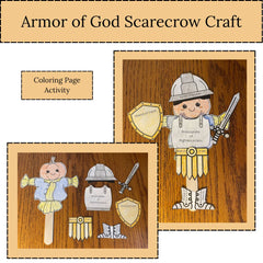Armor of God Scarecrow Craft