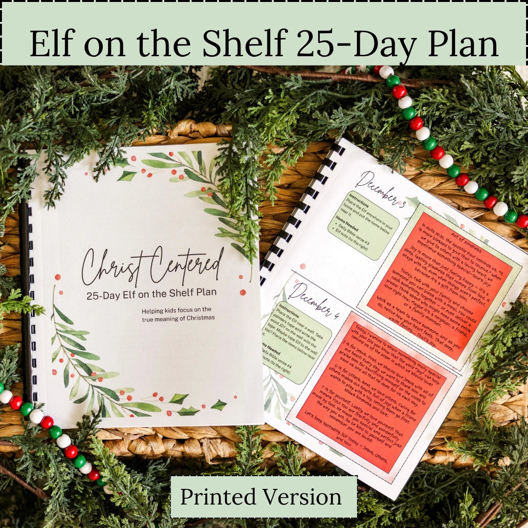 Elf on the Shelf 25-day Plan