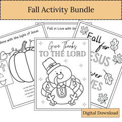 Fall Craft Activity Bundle