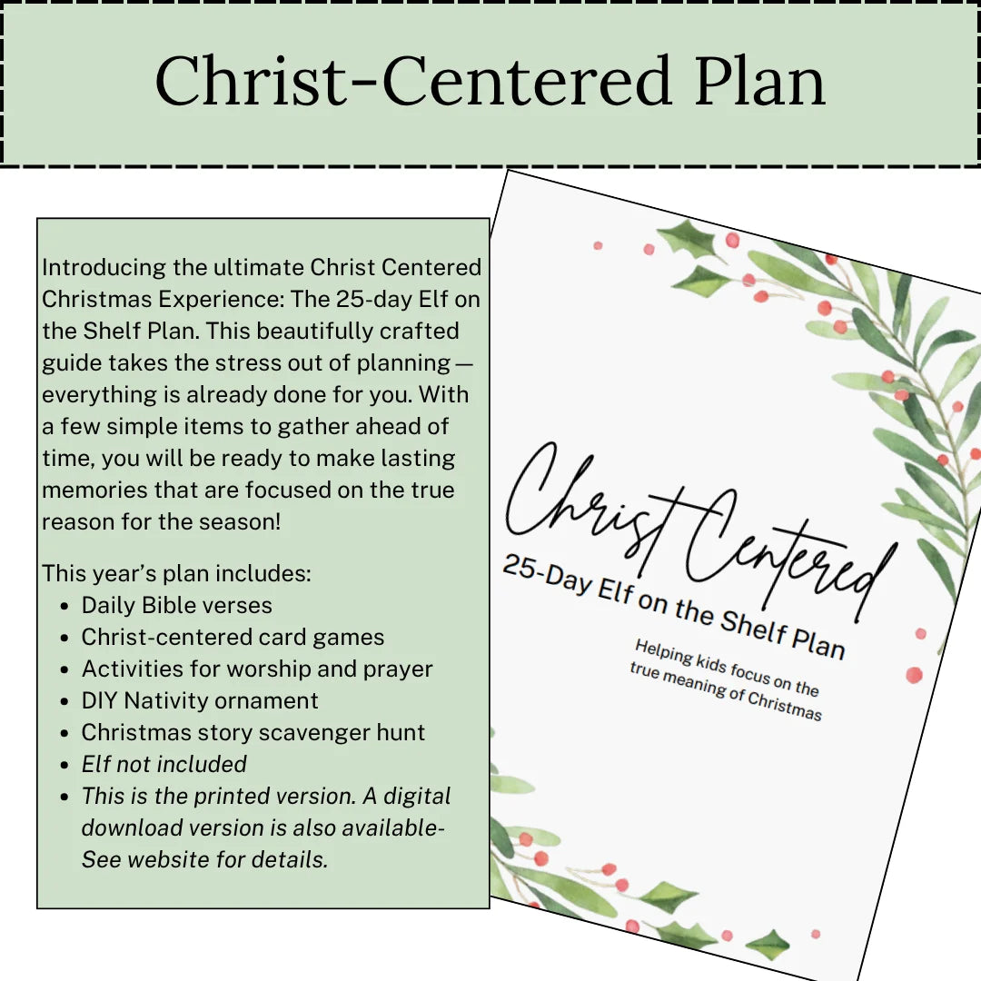 Elf on the Shelf 25-day Plan