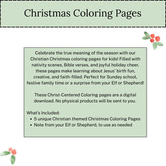 Christmas Coloring Page Bundle