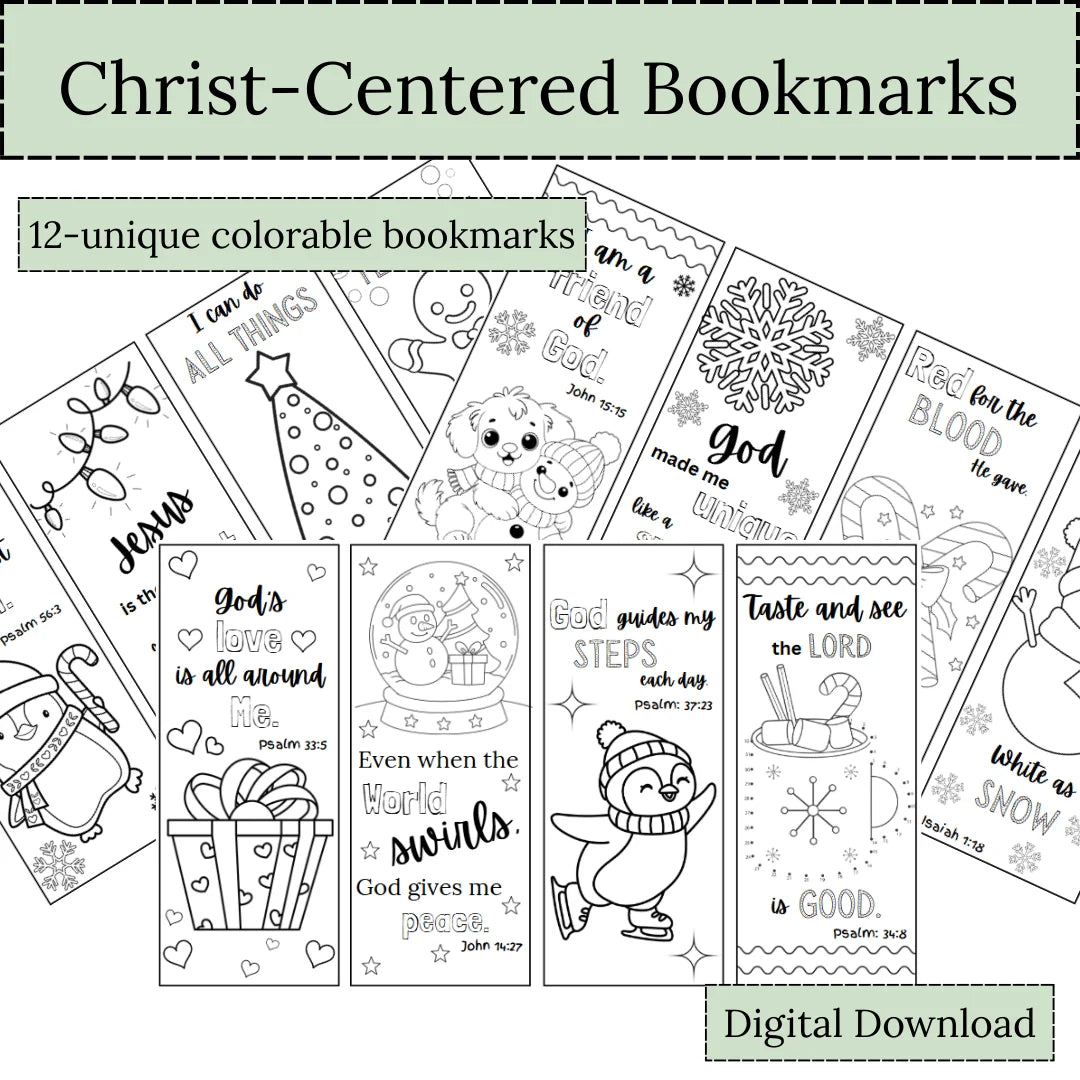 Christ-Centered Bookmarks
