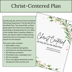 Elf on the Shelf 25-Day Plan