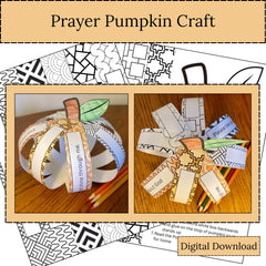 Prayer Pumpkin Craft