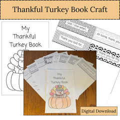 Thankful Turkey Book Craft