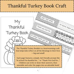 Thankful Turkey Book Craft